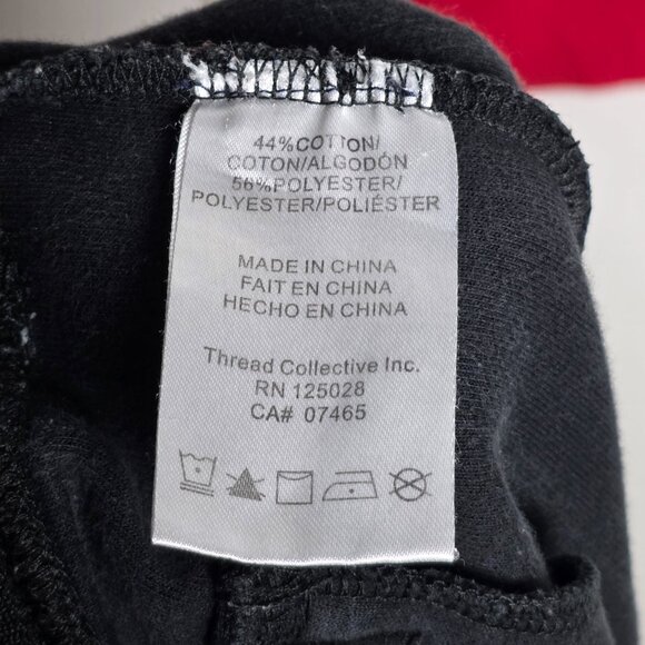 Psycho Bunny Park MGM Las Vegas Mens Medium Black Track Jogger Pants - Picture 5 of 9